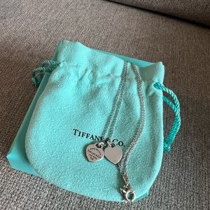 Tiffany & Co. Double Heart Tag Pendant